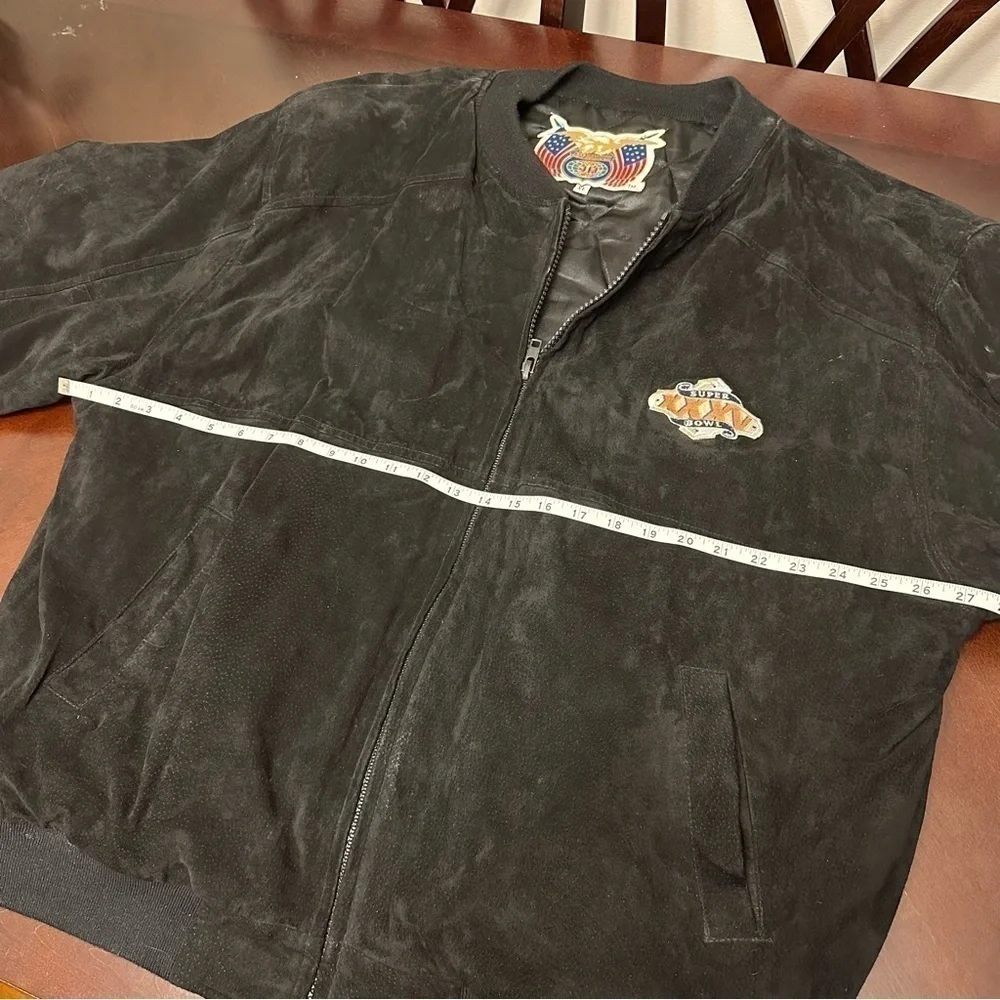 JEFF Hamilton Super Bowl XXXV 2001 Coat XL
